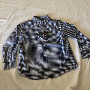 Boys long sleeve button up shirt